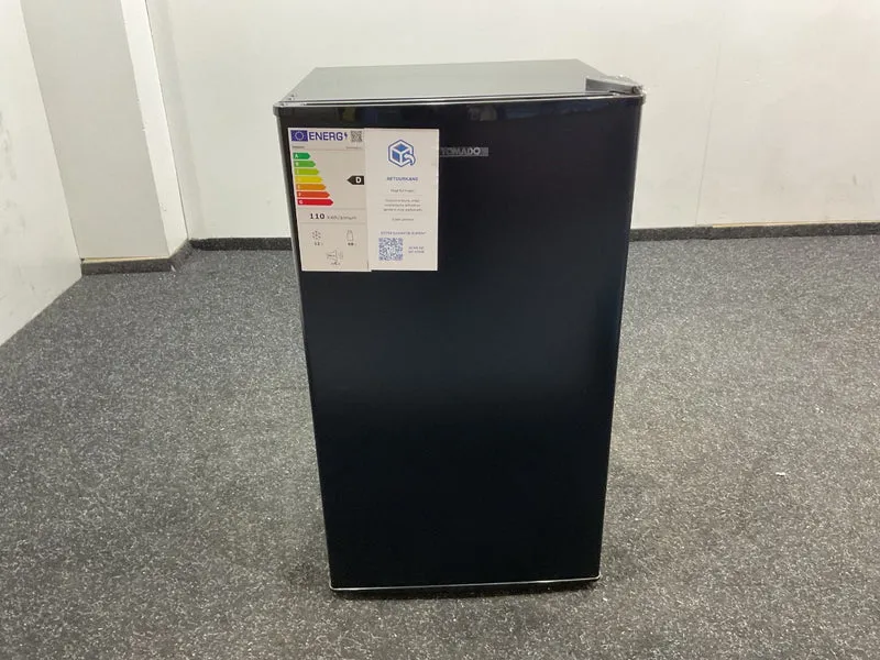 Tomado koelkast TRT4702B - Tafelmodel met vriesvak - Zwart