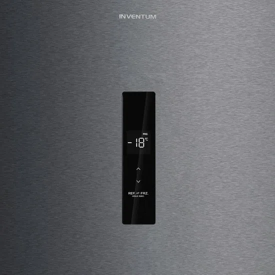 Inventum vrieskast VR1850B - No Frost - Zwart