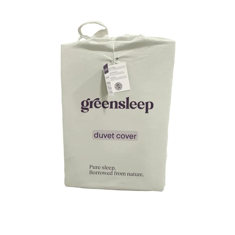 Greensleep dekbedovertrekset ongebleekt biologisch katoen