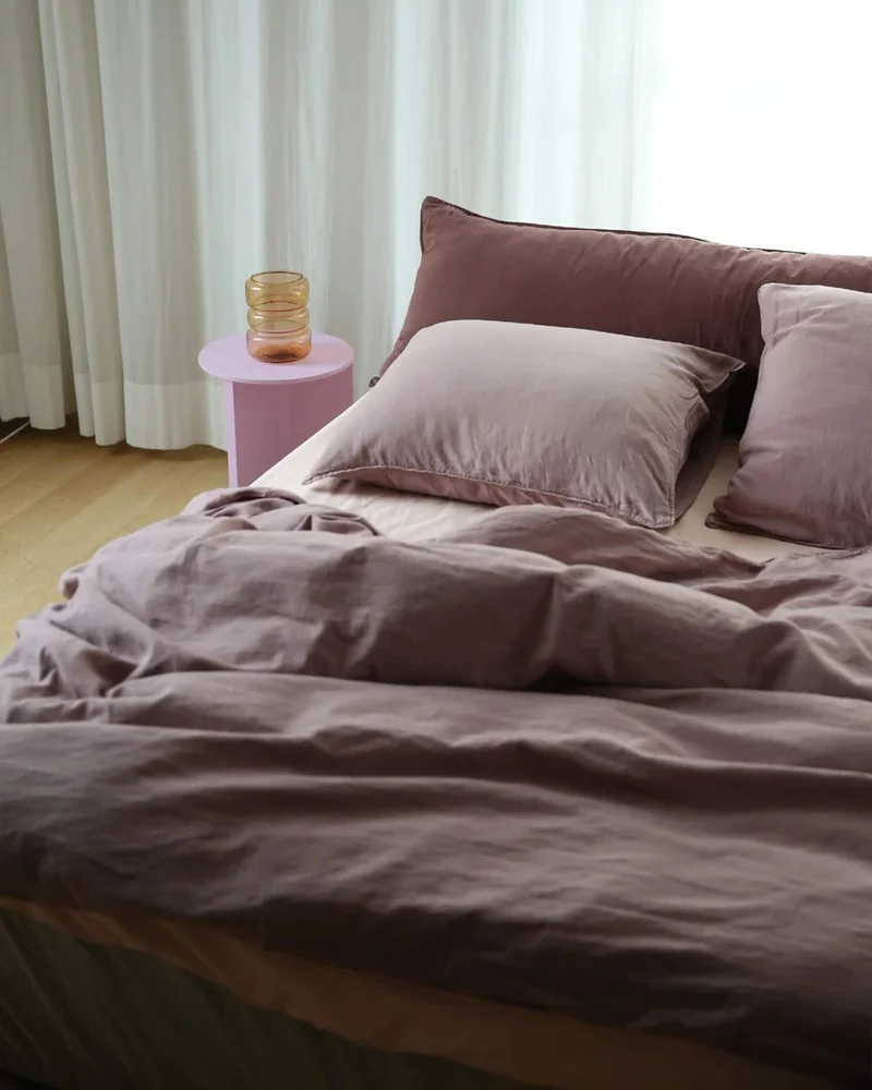 UITVERKOOP Suite702 dekbedovertrekset linnen-katoen 240x220cm.