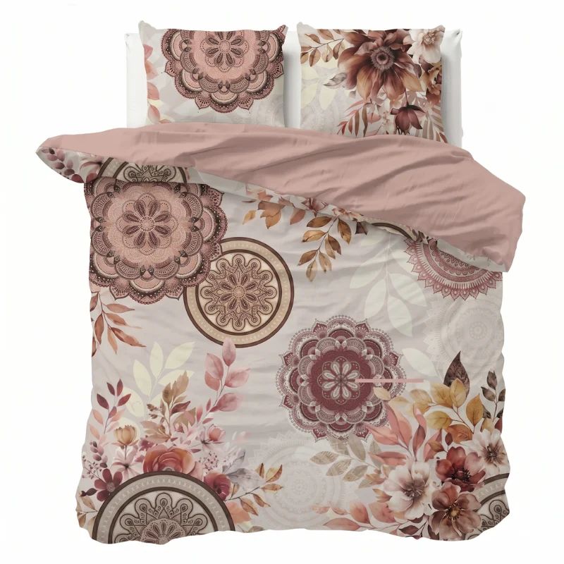 Dekbedovertrek Percale-Katoen - Autumn Blend