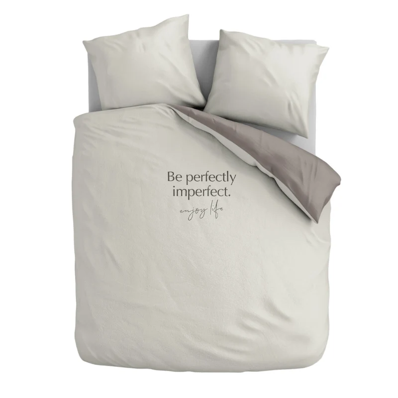 Dekbedovertrek Percale-Katoen - Perfectly Imperfect