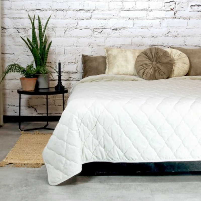 Bedsprei Jenny - Wit