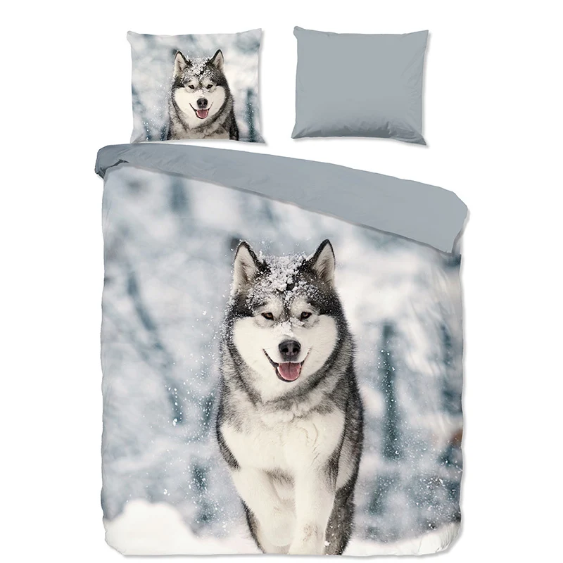 Dekbedovertrek Katoen-Flanel - Husky
