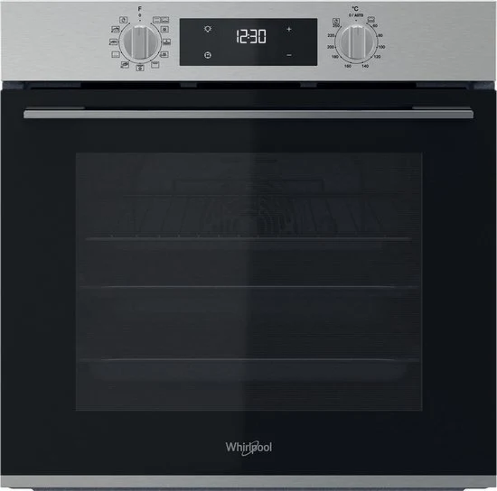 Whirlpool inbouwoven OMK58HR0X - RVS