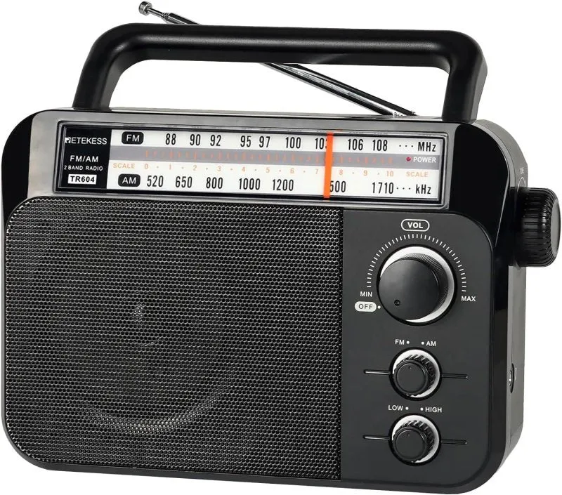 Retekess TR604 draagbare Radio
