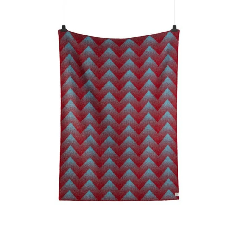 Roros wollen plaid Lynild