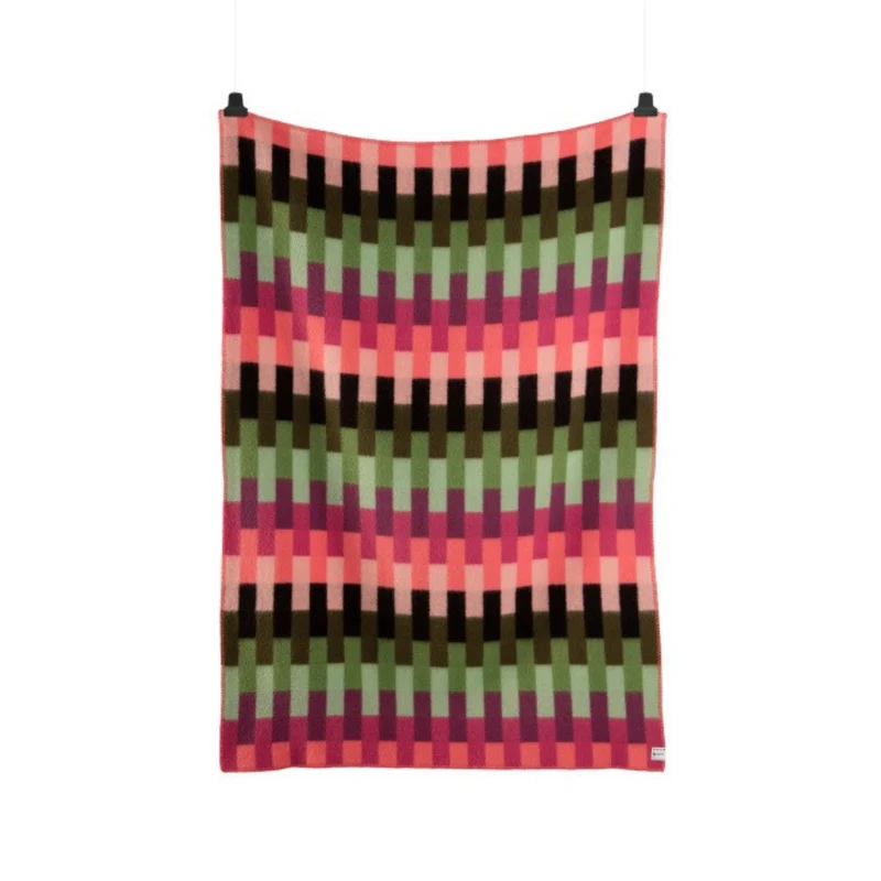 Roros wollen plaid Åsmund bold