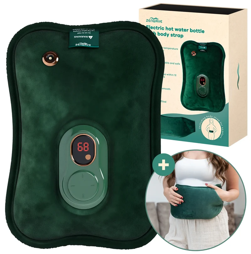 Zenwave Elektrische Kruik - Groen