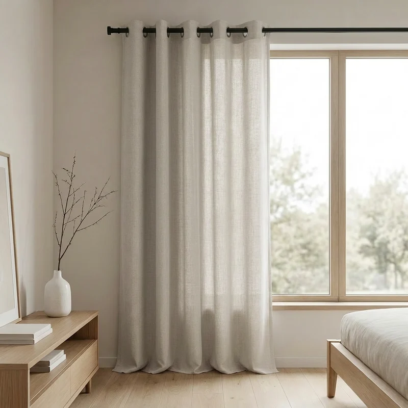 Gordijnen In Between - Ringen - Off White