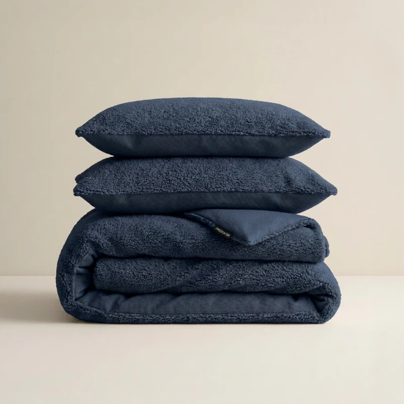 Dekbedovertrek Teddy - Navy