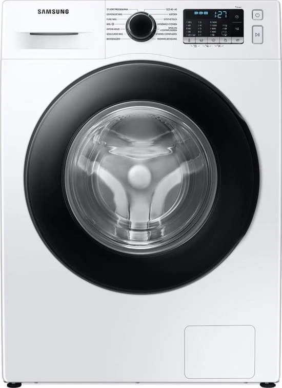 Samsung wasmachine WW90TA049AE - Wit