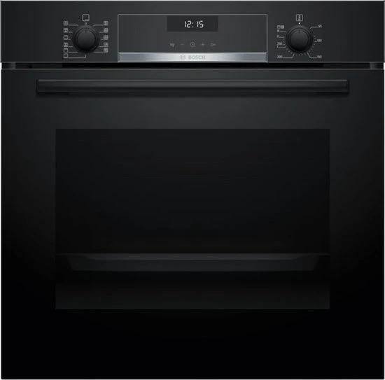 Bosch inbouwoven HBG537BB4 - Serie 6 - Zwart