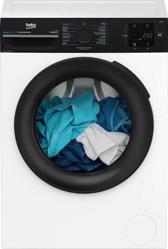 Beko wasmachine BM3WFT3841B1 - EnergySpin - 8 kg