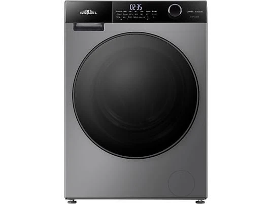 Everglades wasmachine EVWM91412AG - Titanium Grijs