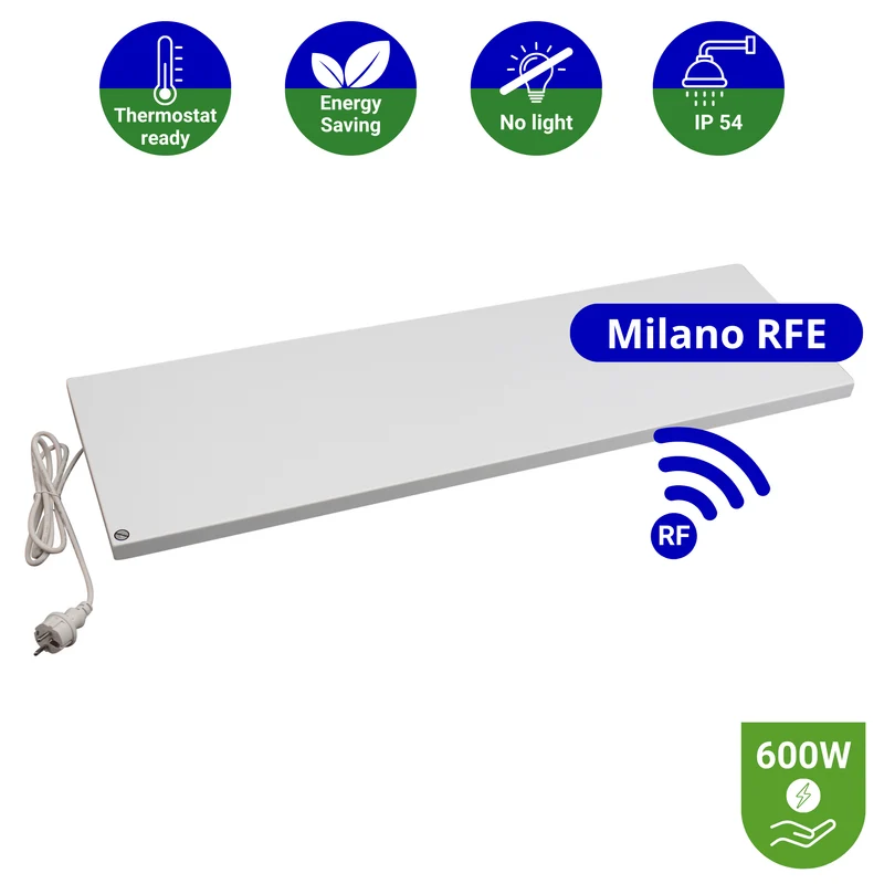 Infrarood Paneel Milano RFE - Draadloze thermostaat - 30 x 150 cm - 600 Watt