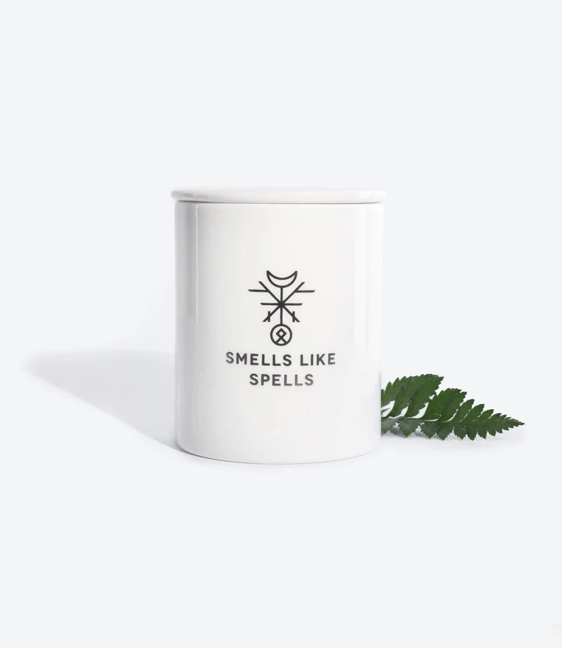 Smells Like Spells Geurkaars — Tarot De Ster (THE STAR), sojawas in porselein (±60 uur)