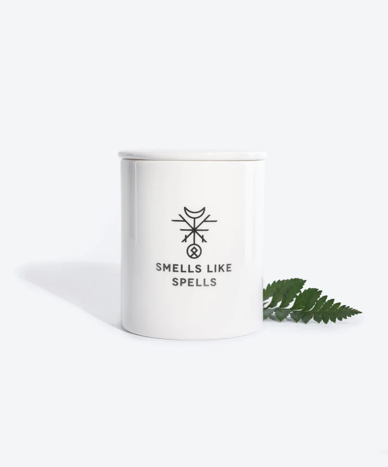 Smells Like Spells Geurkaars — Tarot De Zon (THE SUN), sojawas in porselein (±60 uur)