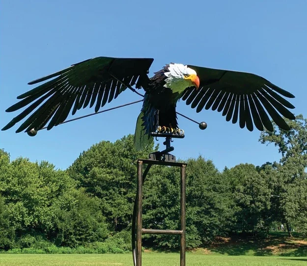 WindWings - Metalen windmolen tuindecoratie