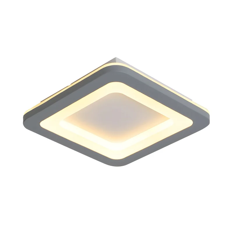 Square Acrylic Nordic Flush Mount Ceiling Light | Lemina