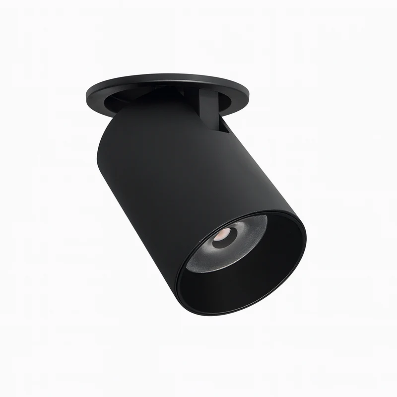 Compact Adjustable Nordic Metal Ceiling Light | Lumeva