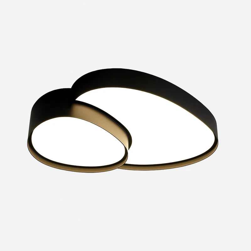Modern Scandinavian LED Metal Ceiling Light Fixture | Lumera