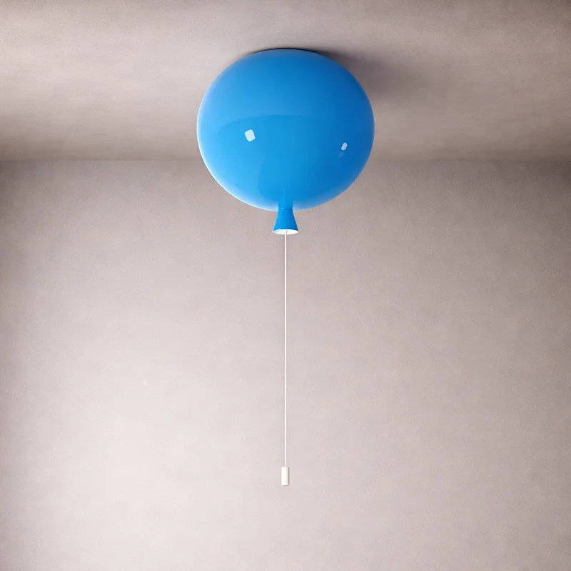 Modern Acrylic Balloon Ceiling Light for Kids Spaces | Lomiero