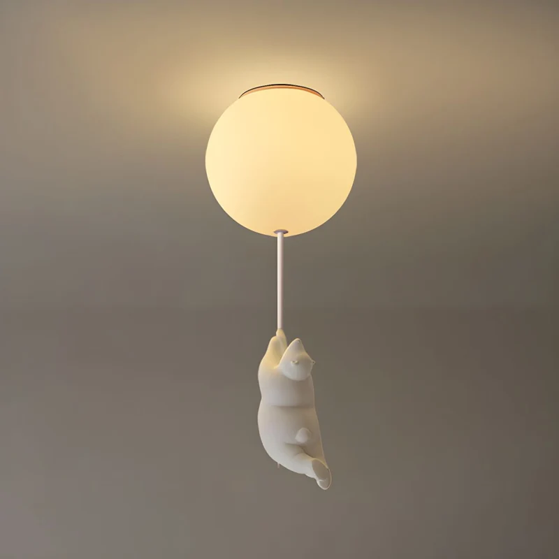 Acrylic Ball Ceiling Light for Kids Room | Belorra