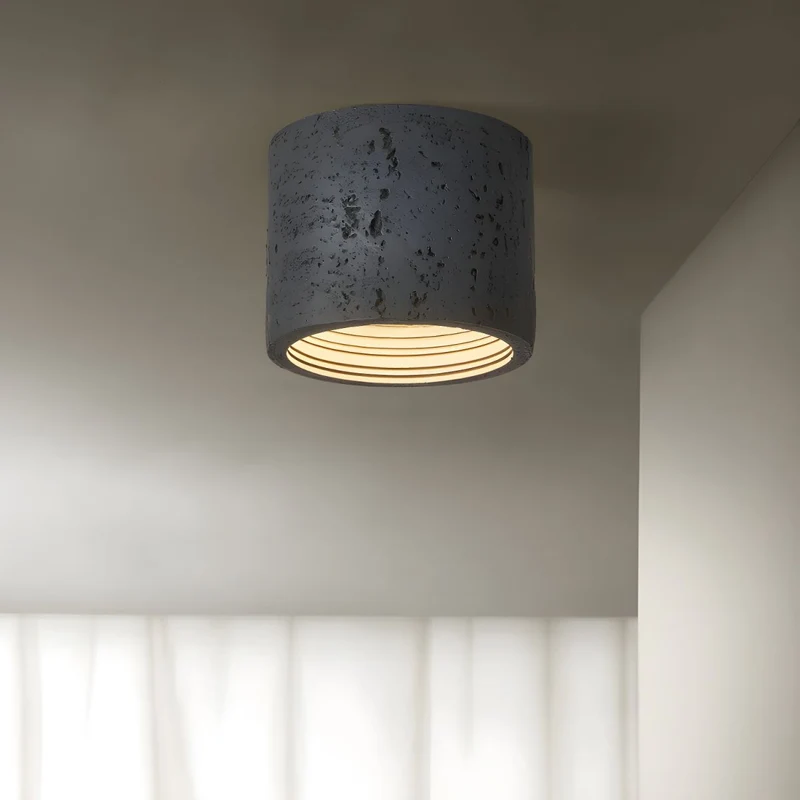 Modern Resin Nordic Ceiling Light Flush Mount LED | Lumevo