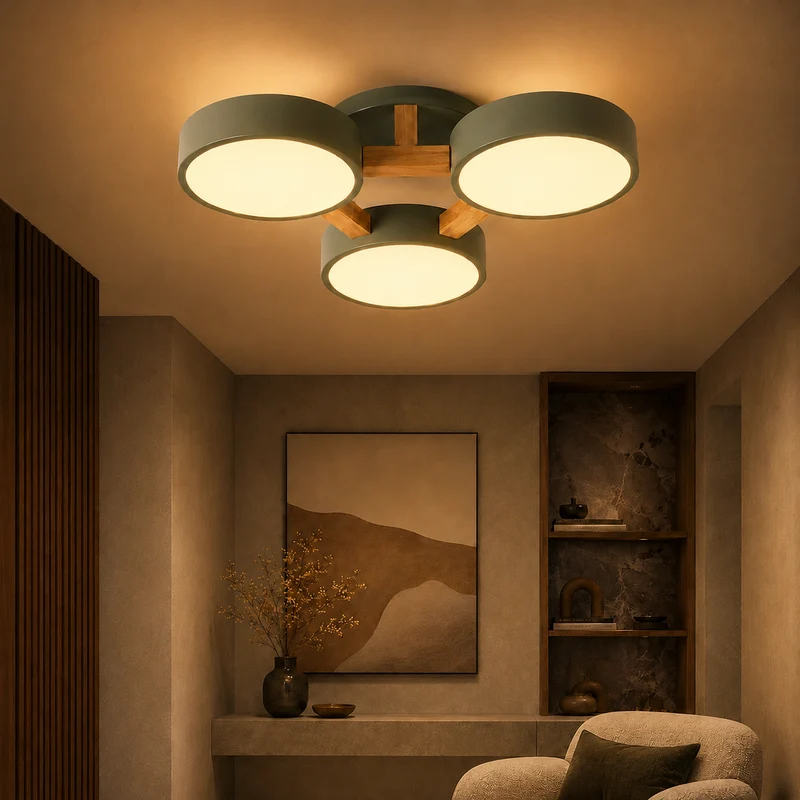 Nordic Acrylic Cluster Ceiling Lamp for Indoor Use | Evoriax