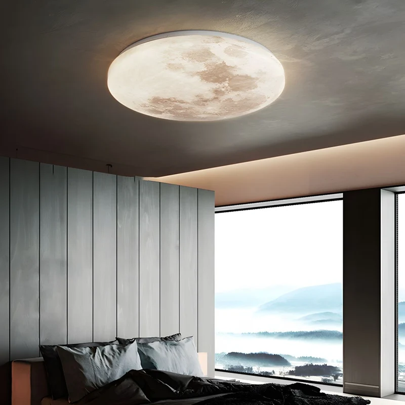 Modern LED Acrylic Ceiling Light Flush Mount Slim Profile | Zeylro