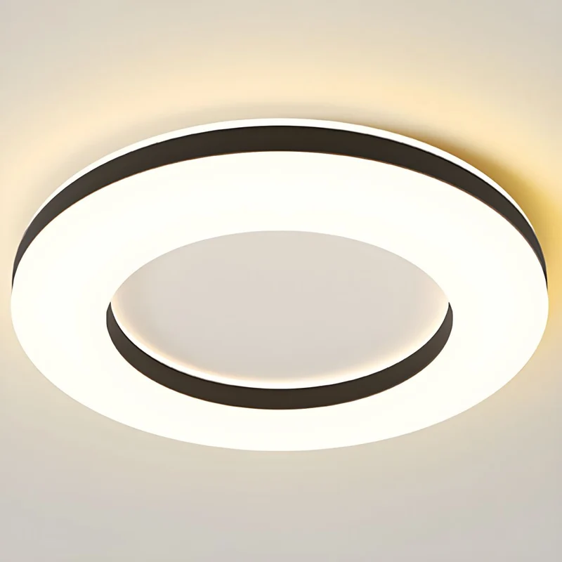 Round Nordic LED Flush Mount Ceiling Light | Luvien