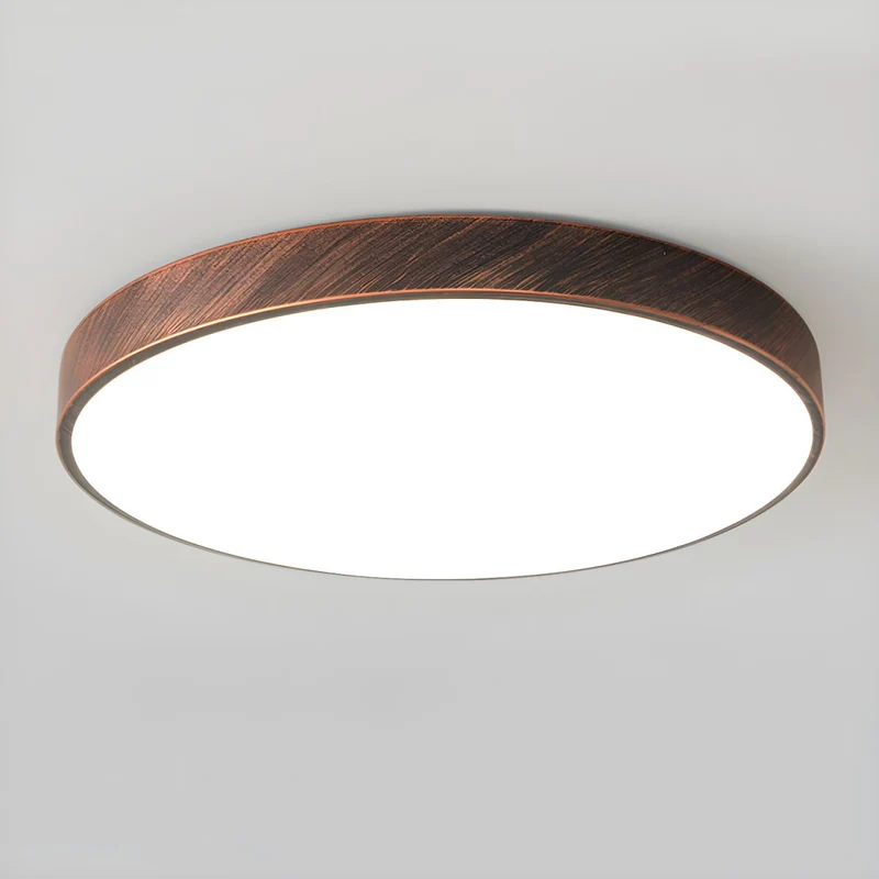 Modern Metal LED Flush Mount Ceiling Light | Virello