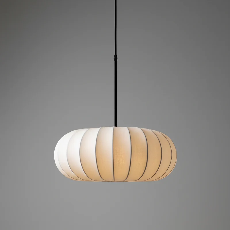 Verona Silk Pendant Light | Contemporary Hanging Lamp
