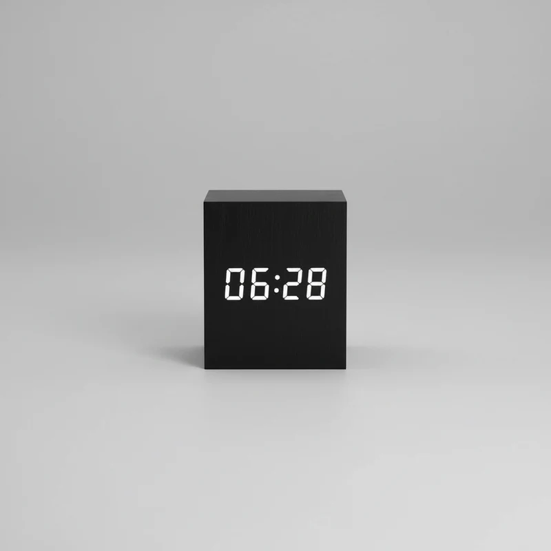 TimeCube Mini | Compact LED Digital Alarm Clock