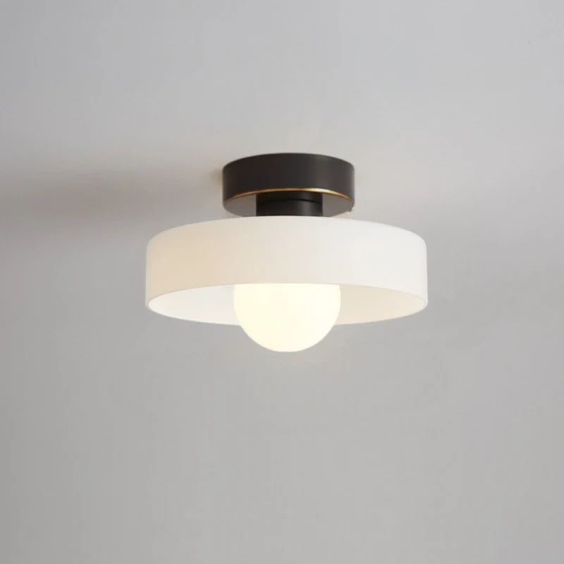Bauhaus Style Flush Mount Ceiling Light | Modern Geometric Fixture