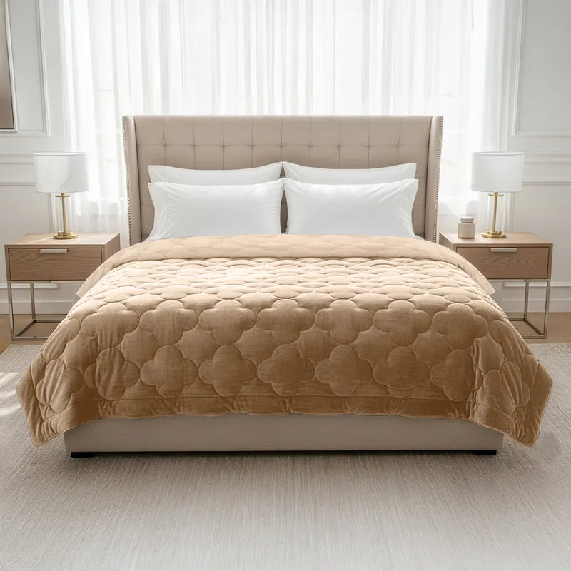 Velura Series - Velvet Dekbed | Taupe