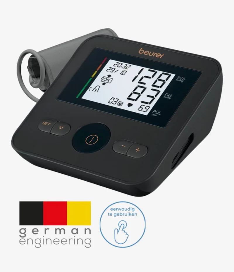 Beurer BM 27 Limited edition - Bloeddrukmeter bovenarm - Onregelmatige hartslag - Risico-indicator - Manchet 22-42