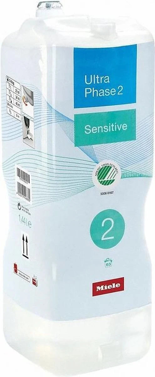 Miele Wasmiddel UltraPhase 2 Sensitive 1,44 L