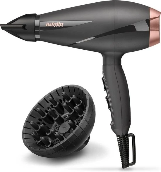 BaByliss 6709DE Smooth Pro Fohn 2100W Zwart/Rosé