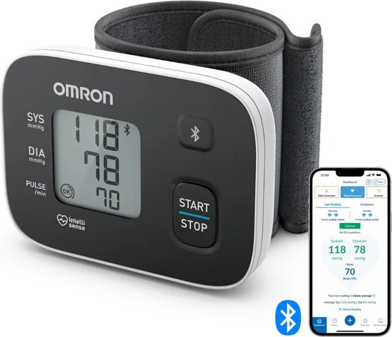 OMRON RS3 Intelli IT Bloeddrukmeter Pols