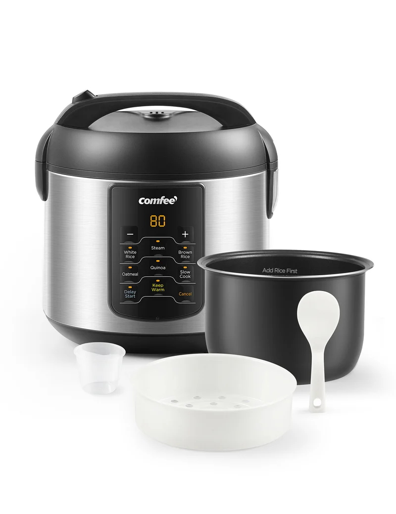 2 Qt Stainless Steel Rice Cooker