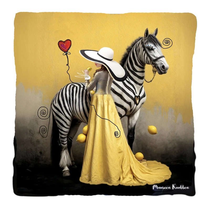 Art Kussen "Lemon Lady"
