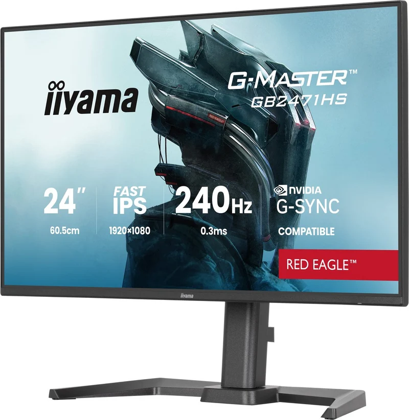iiyama G-Master GB2471HS-B1 Red Eagle — zo goed als nieuw