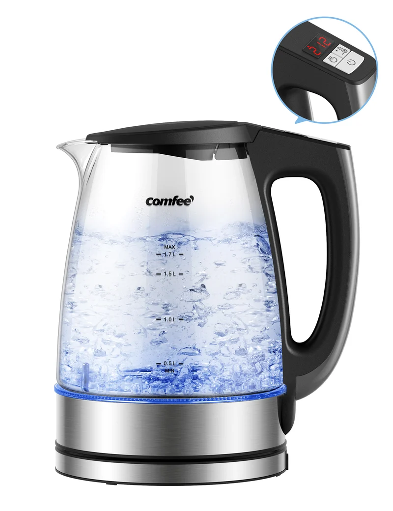 Quick Boiling Glass Electric Kettle