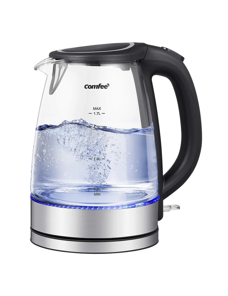 1.7L Glass Electric Kettle
