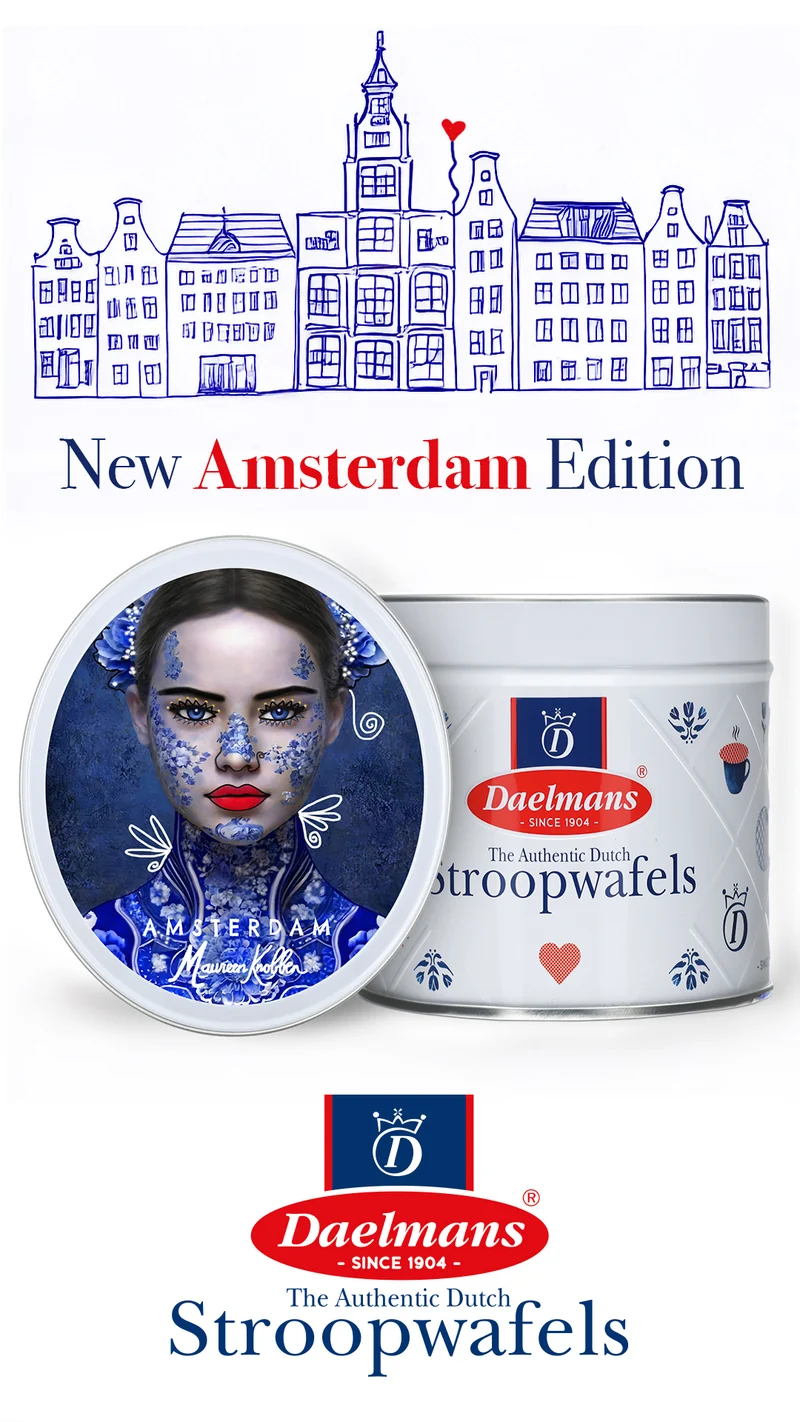 Lady Amsterdam Art Blik