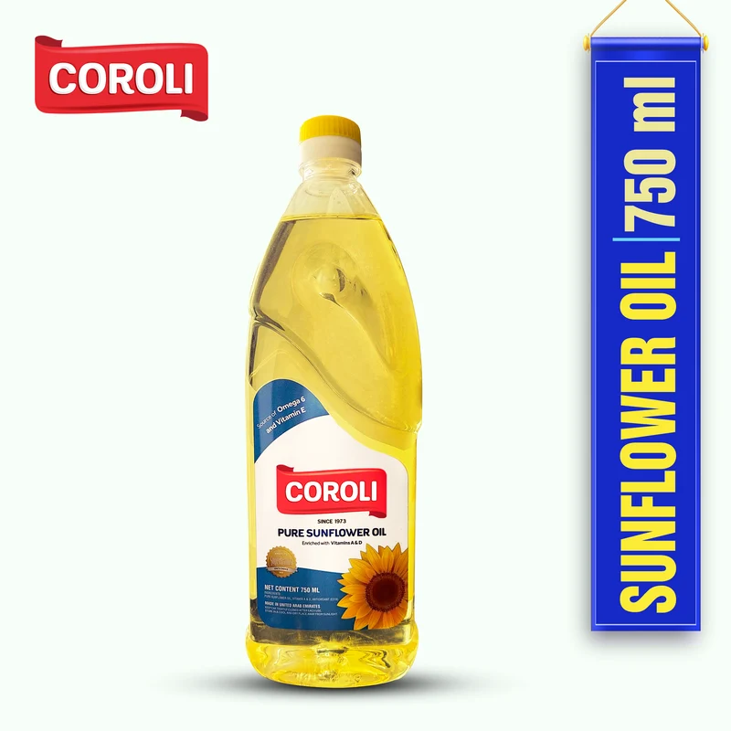 Coroli Sunflower Oil - 750 ml
