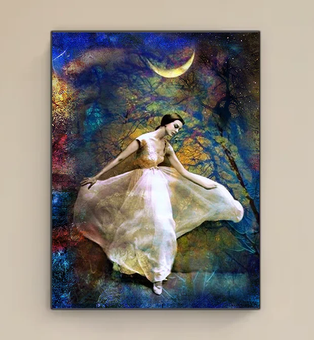Art Chromaluxe "Lady La Luna"