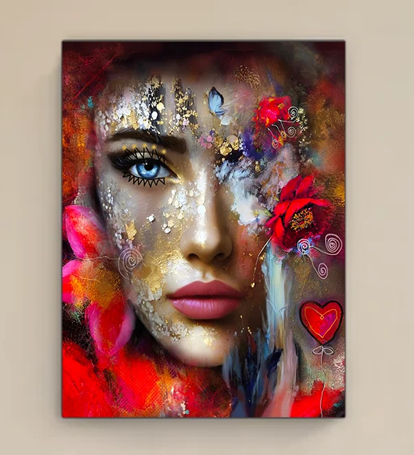 Art Chromaluxe "Passionate Woman"
